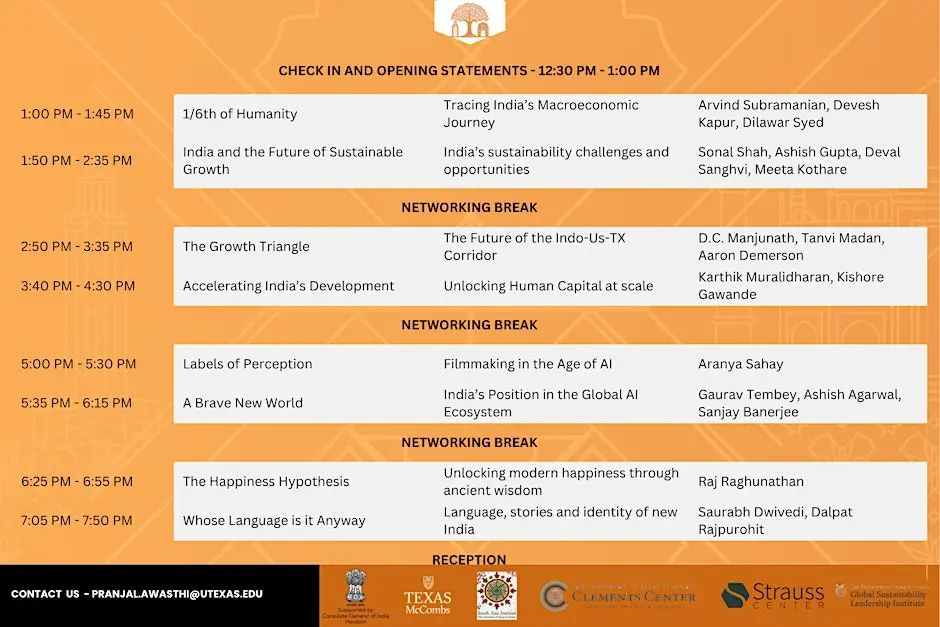 UT Austin India Conference: India at 100