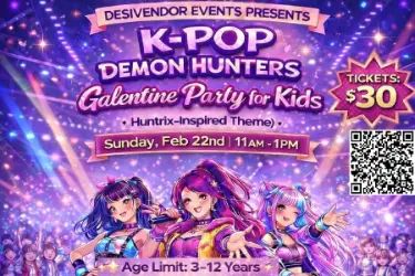 K-pop Demon Hunters Galentine Party For Kids In Georgia
