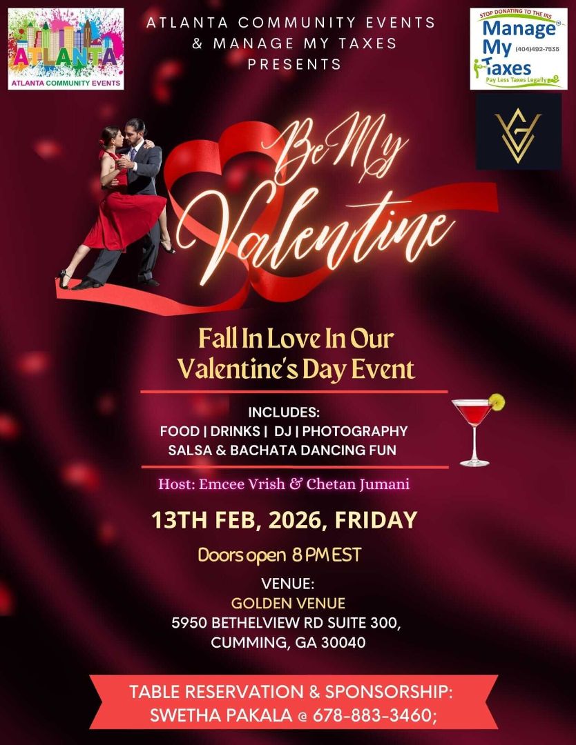 Atlanta Valentine's Event 2026 - Salsa Night