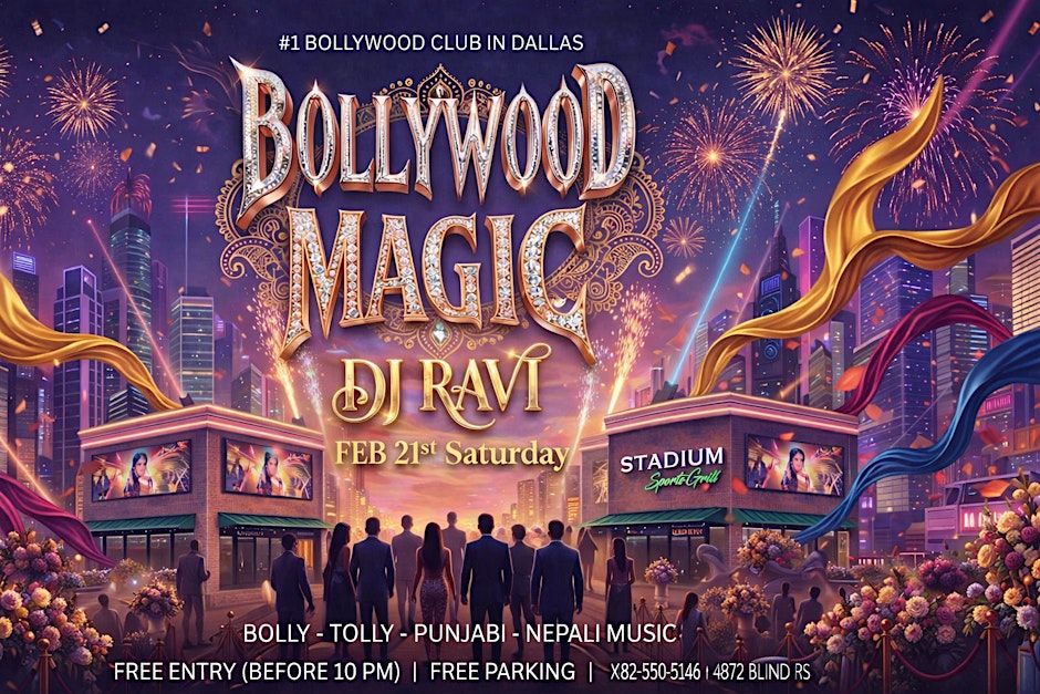 BOLLYWOOD MAGIC-BOLLY TOLLY MUSIC-FEB 21ST-SAT NIGHT-SATDIUM-ADDISON