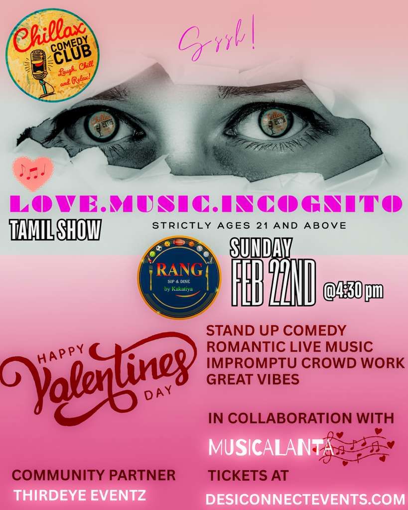 Love.Music.Incognito - A stand up comedy and musical